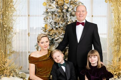 Prince Albert, Princess Charlene and their twins sparkle on 2023 ...