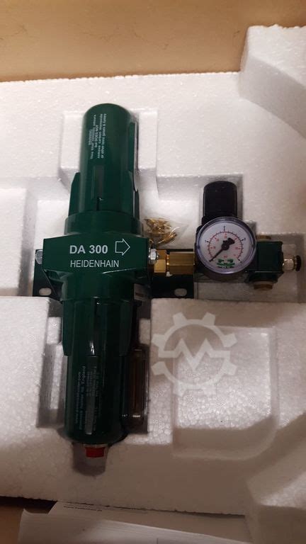 Used Second Hand Heidenhain DA 300 Compressed Air Filter Pressure