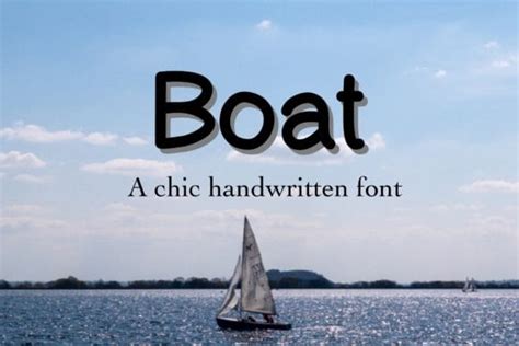 Download Boat Lettering Fonts Free - Fontgeni