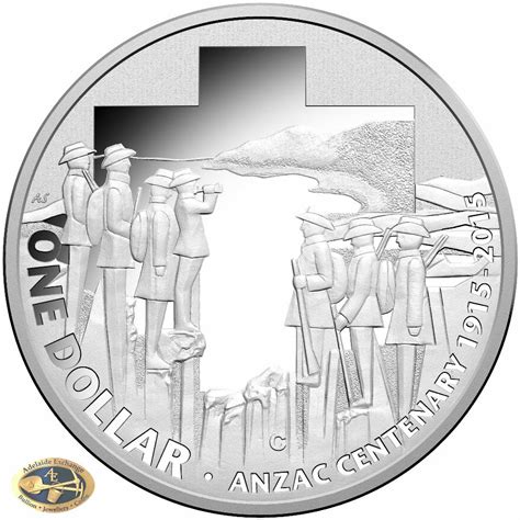 Anzac Centenary Fine Silver Proof Coin Adelaide Exchange