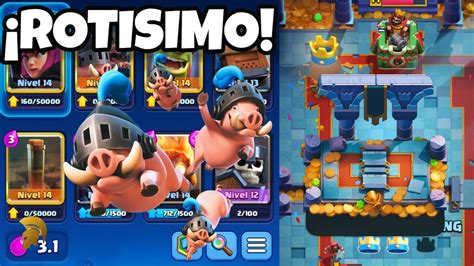 Cree Mazo De Puercos Reales Para Arena Rot Simo Clash Royale