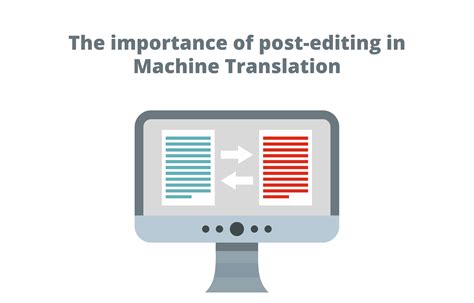 The Importance Of Post Editing In Machine Translation Asian Absolute Uk