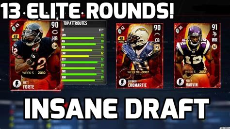 13 ELITE ROUNDS OMFG INSANE DRAFT Madden 17 Draft Champions Full