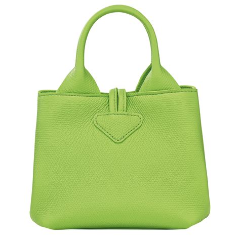 Le Roseau Xs Handbag Green Light Leather Longchamp Us