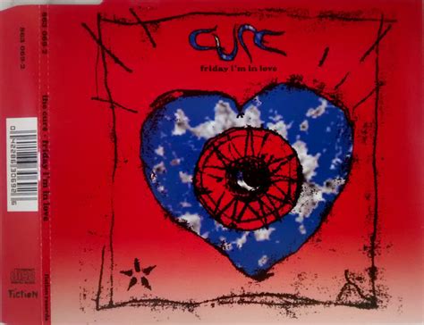 Cure Friday I M In Love J Card Case Cd Discogs