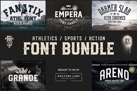 Sports Fonts