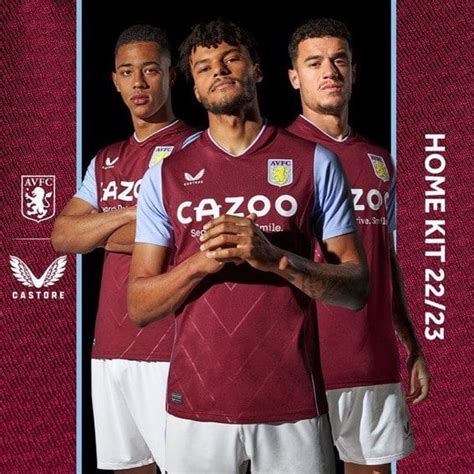 Aston Villa 2022-23 Castore Home Kit Released » The Kitman