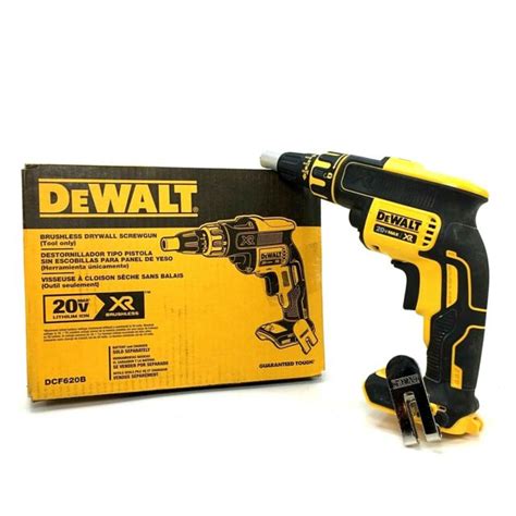 DeWALT DCF620B 20V MAX XR Li Ion Cordless Brushless Drywall Screwgun IN