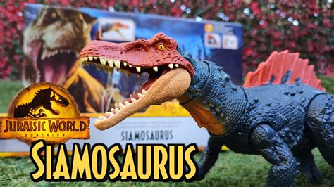 Review Siamosaurus Jurassic World Dominion Mattel Youtube