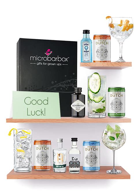 Good Luck Gin And Tonic T Set Cocktail T Boxes Gin Prosecco