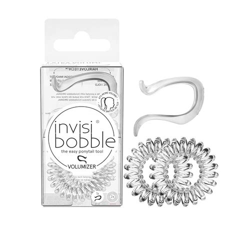 Invisibobble Volumizer Akcesoria Do Upinania Kucyka Crystal Clear