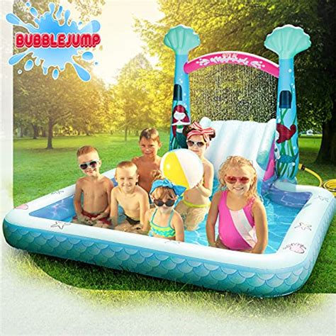 Water slip and slide for kids pool, Swimming pool for kids 3-10 Slides ...