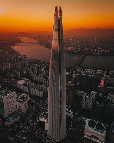 Lotte Tower Wallpapers Wallpaper Cave