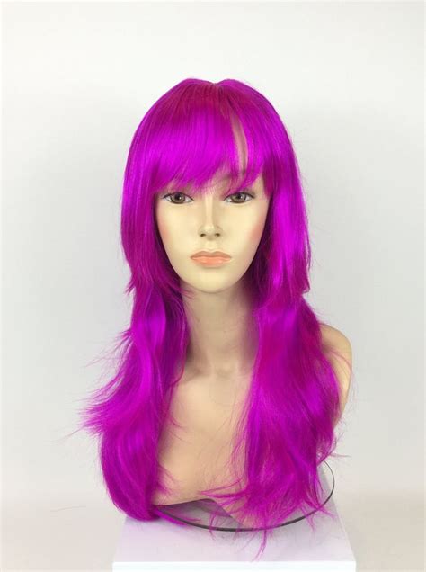 Mal Character Premium Quality Halloween Costume Wig By Funtasy Wigs Etsy