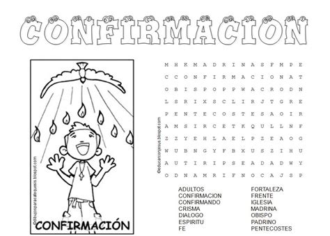 Educar Con Jesús Sacramentos De Iniciación Sopa De Letras