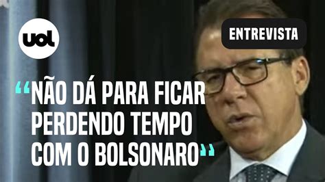 Marinho sobre volta de Bolsonaro ao Brasil Não dá para perder tempo