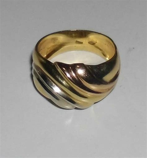 Echter GOLDRING Damenring Fingerring 750 Echtgold 18 Kt Goldschmiede