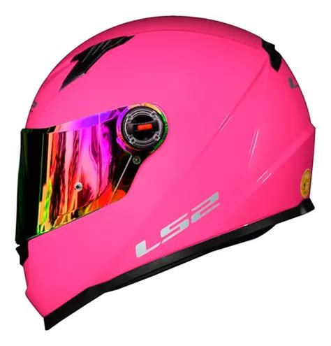 Capacete Feminino Ls2 Ff358 Draze Starwar Rosa Parcelamento Sem Juros