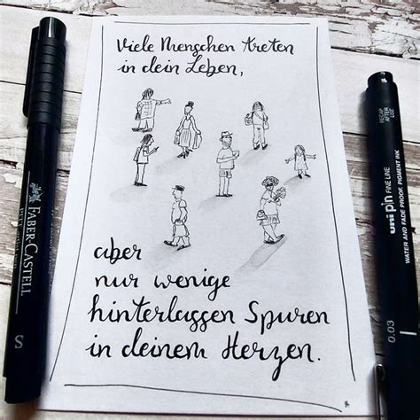 Lettering Spruch Menschen in 2024 Lettering Karten gestalten Grußkarten