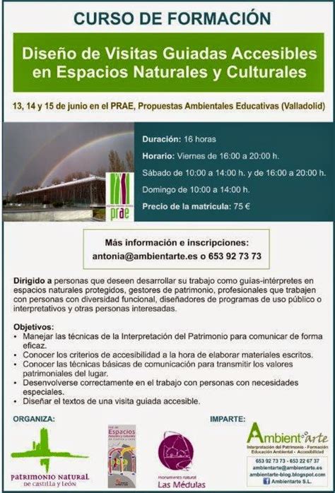 Educación Ambiental Formación E Interpretación Del Patrimonio Curso