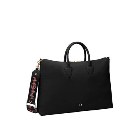 Aigner Handtasche Zita Leder Locher Seit