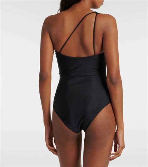 Jade Swim Apex One Shoulder Swimsuit Jade Swim