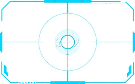 Hud Frame Aim Target Control Panel Ui Interface 素材 Canva可画