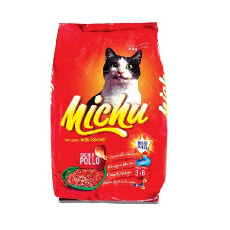 Mascotas Michu Comida De Gato Sabor A Pollo X Kg Mercahorro