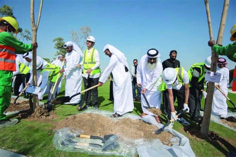 Al Gharrafa Park Features The Regions First Air Conditioned Pedestrian