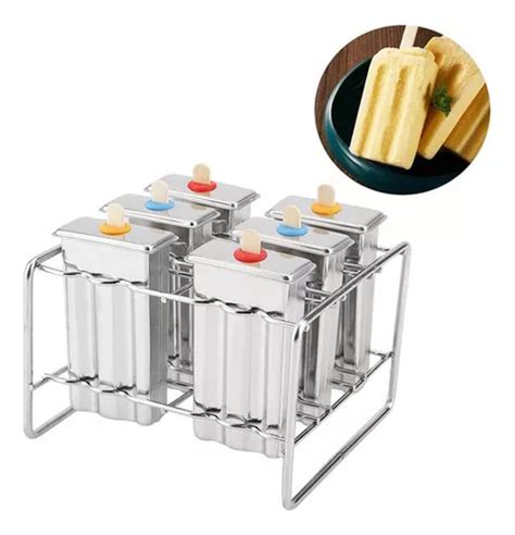 Moldes Caseros Para Paletas De Acero Inoxidable Meses Sin Inter S