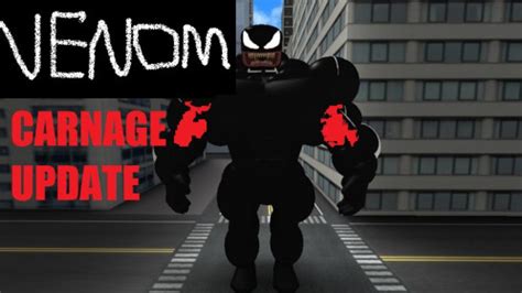 Venom 2018 CARNAGE UPDATE Roblox