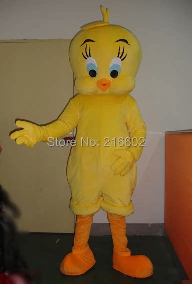 Cosplay Costumes Yellow Chicken Mascot Costume For Halloween Party