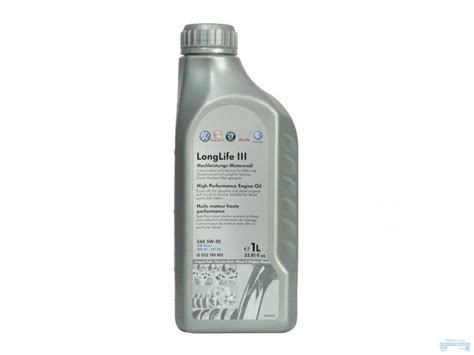 ULJE VW LONGLIFE 3 0W30 5 LIT