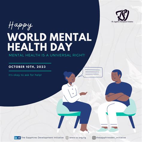 Actions For Promoting Healthy Minds World Mental Health Day 2023