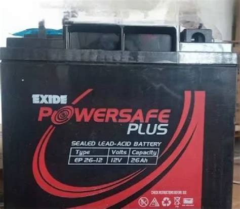 Exide Powersafe Ep Ah V Smf Battery At Exide Smf Battery