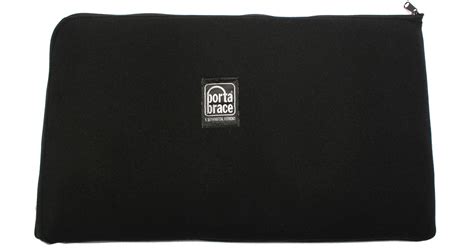 Portabrace Pb B1221 Zippered Padded Pouch Black Pb B1221 Bandh