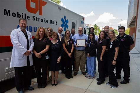 Uthsc Mobile Stroke Unit Receives First Of Its Kind Accreditation