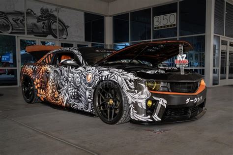 Chevrolet Camaro During Sema Show At Las Vegas Convention Center