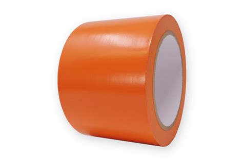 Ruban Adh Sif Pvc Orange Grande Largeur Mm Toutembal