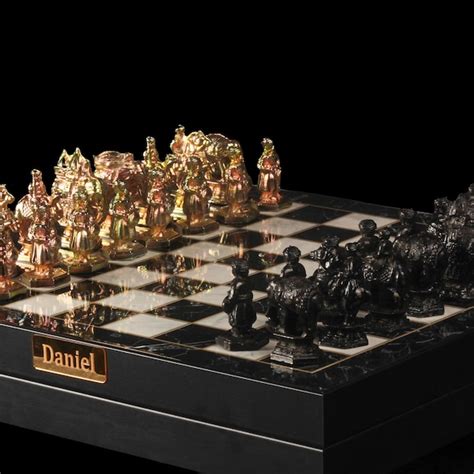 Indian Chess Set - Etsy