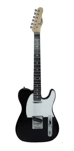 Guitarra El Ctrica Parquer Custom Tl Telecaster De Caoba Negra