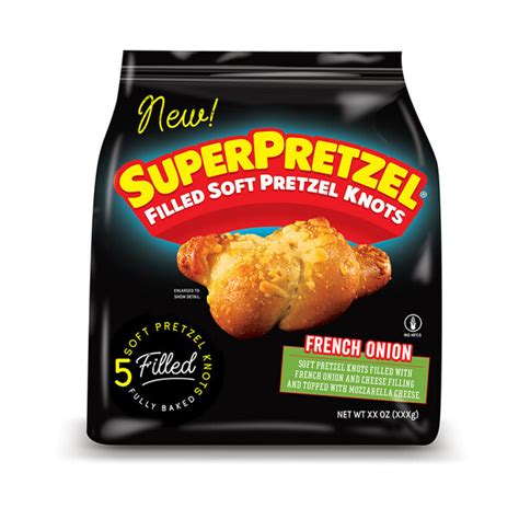 Superpretzel Soft Pretzel French Onion Filled Knots Is Peoples Choice