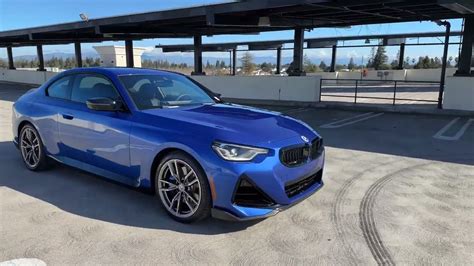 Tour The 2023 M240i In Portimao Blue With Mp Parts 4k Youtube