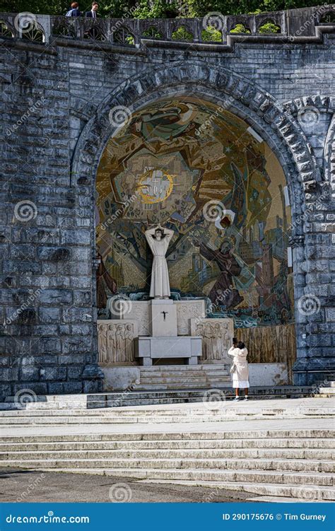 The Pilgrimage City of Lourdes, SW France Editorial Photo - Image of ...