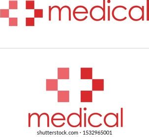 Red Cross Logo Hospitals Clinics Healthcare Stock Vector (Royalty Free ...