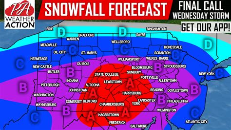 Final Call for Wednesday’s Significant Winter Storm - PA Weather Action