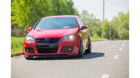 Front Splitter Vw Golf V Gti For Gti Th Front Bumper Spoiler Gloss