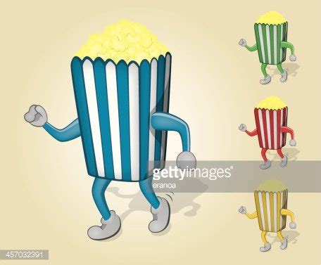 Dancing Popcorn Stock Clipart | Royalty-Free | FreeImages