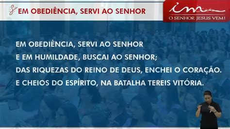 Em obediência Servi ao Senhor YouTube