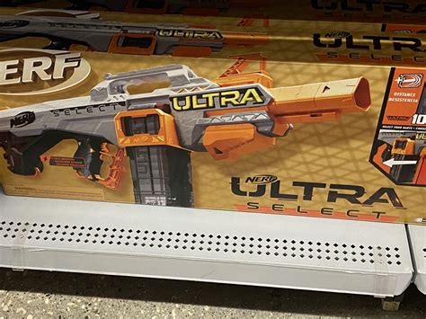 Nerf Ultra Select Fully Motorized Blaster Includes Clips And Darts